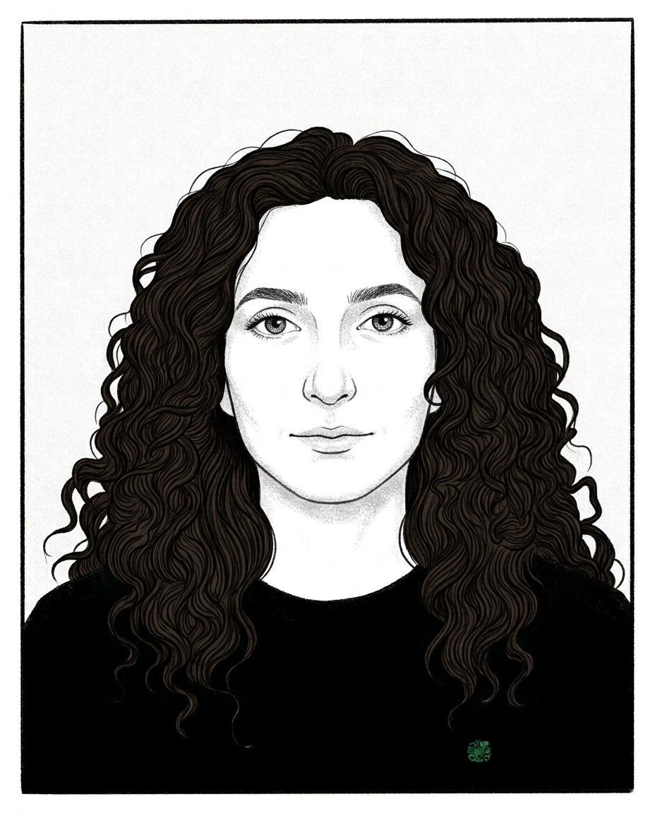 Portrait illustré de Coline